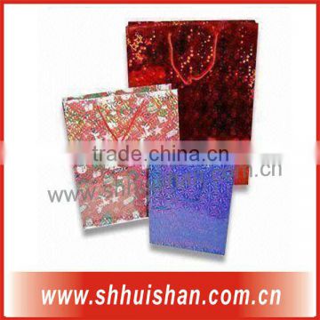 Colorful promotion non woven laser gift bags