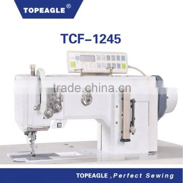 TOPEAGLE TCF-1245 Large Hook Flat Bed Lockstitch Sewing Machine