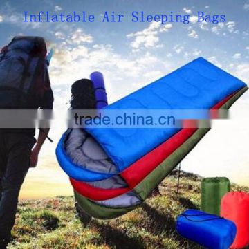 Double Hollow Inflatable Air Sleeping Bags, 3 Season Inflatable Lounger