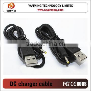 USB to 3.5*1.35mm/5.5*2.5mm/5.5*2.1mm/2.5*0.7mm barrel jack 5v usb to dc cable