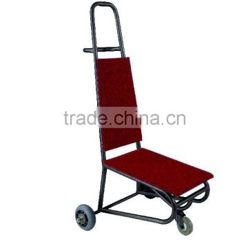Hotel Banquet Chair Trolley &Luggages moving car banque furniture chair cart trolley suitable for 4-leg Proform student chairs