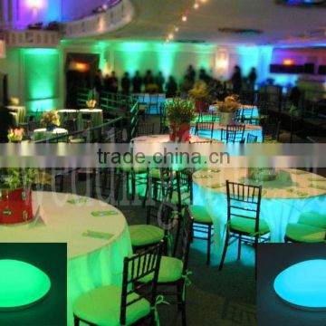 hot sale rechargeable led wedding under table light