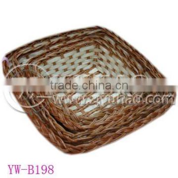 Gift Rattan spice,canddy Basket