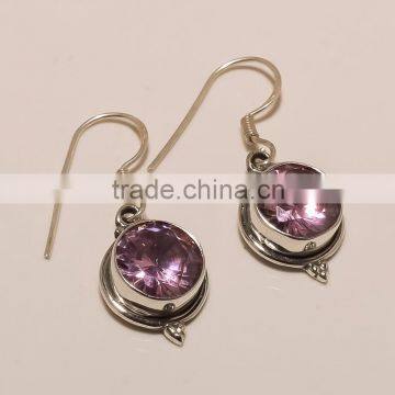 E0123-STERLING SILVER ZERKIN EARRING 6.55