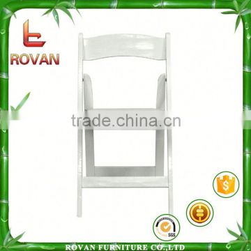 fan back resin folding chair bean bag