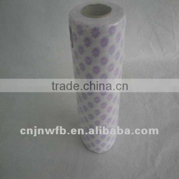 Nonwoven wood pulp fabric