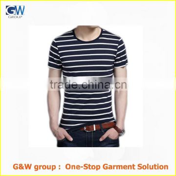 custom design short sleeve o-neck man t-shirt