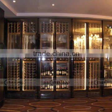 Shentop wine rack wine cabinet stainless steel wall mounted wine cooler refrigerator wine cooler