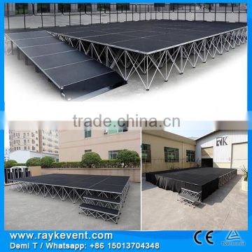 China best portable stage ramp concert sound systems outdoor stage for hotel