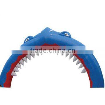 shark advertising inflatable arch