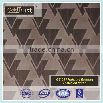 hot-sale 4*8 etching stainless steel sheets