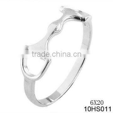 Hot Sale 925 Sterling Silver Horseshoe Ring