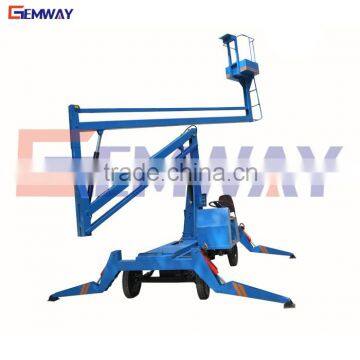 Professional aerial mobile hydraulic boom lift with trade assurance