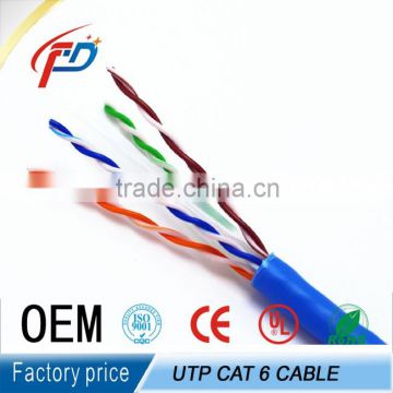 300 meter utp cat5e lan network cable 4 pair factory price