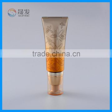 Handstand plastic cosmetic airless pump tube