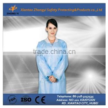 disposable PP isolation gown