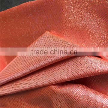 bronzing nylon spandex fabric for swimming wear or garment