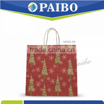 NPSD-09 New Xmas Design Bag with handle Professional factory for xmas Cheap