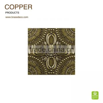 Interior decoration BT2020-17 decorative brass tiles