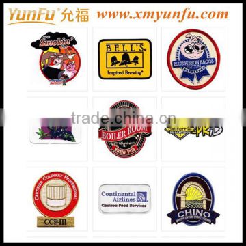 Custom magnetic logo patches