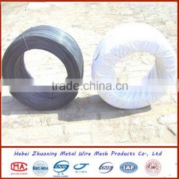 high-quality black annealed soft iron wire zinc plating iron wire (china factory)