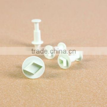 4pcs diamond shape plunger cutter
