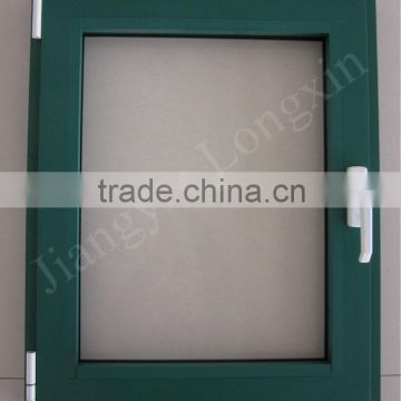 Green powder coating aluminum window profile