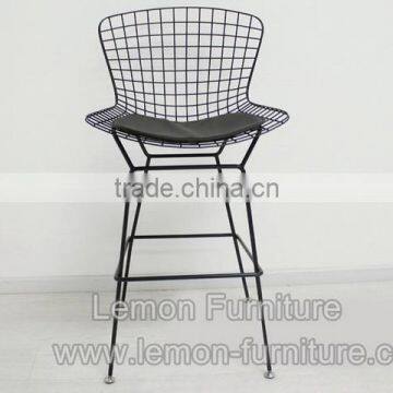 Modern unique led column bar chair