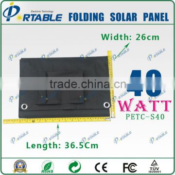 portable solar panel charger 5V ~ 18V