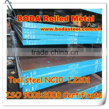 Manufacture price 1.2201/NC10 steel material