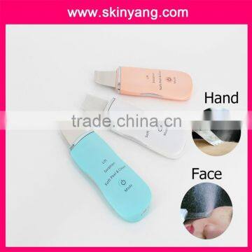Korea and Japan new peeling for Facial Ultrasonic Ultrasound Ion Skin Scrubber Care Device Beauty Machine