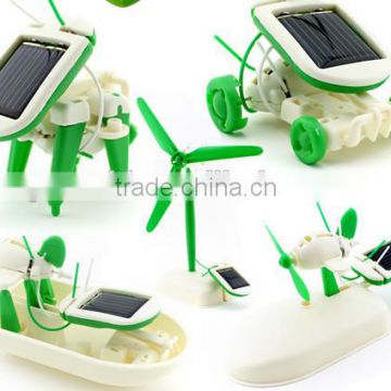 China Factory 6 In 1 Walking Kid Toy Used Solar Power