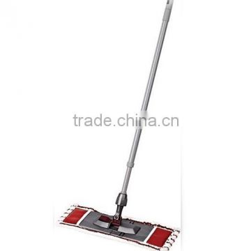 100% Microfiber Mop Cleaning Flat Mop with Extendable Handle 120CM