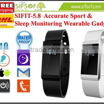 SIFIT-5.8 Accurate Sport & Sleep Monitoring Wearable Gadget. Activity Tracker TOP TOP Touch. Accurate Sleep Monitoring Pedometer