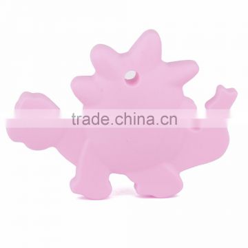 Professional Factory Sale cute silicone dinosaur baby teether
