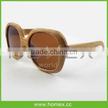 Handiwork round lens beech wood sunglasses/HOMEX