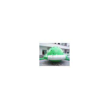 UFO Shape PVC Amazing Inflatable Water Parks / Inflatable Saturn for Climbing or Floating Ball