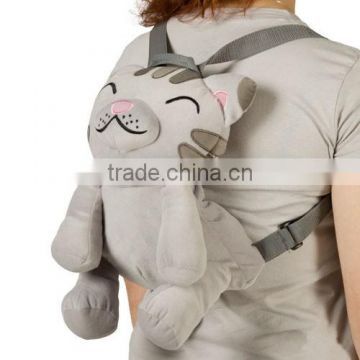 Kids Soft Kitty Plush Cat Backpack