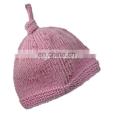 Plain acrylic promotion knitting beanie,cheap beanie,arylic hat