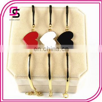 Korean fashion all-match exquisite heart-shaped barcelet agent