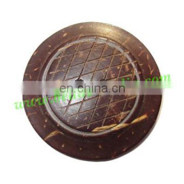 Handmade wood buttons, size : 5x30mm BTWDR022