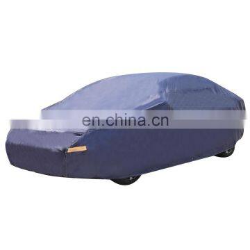 Car Cover With Lock A5 Dark Blue Waterproof Rain Snow Heat UV Dust Resistant Outdoor & Indoor