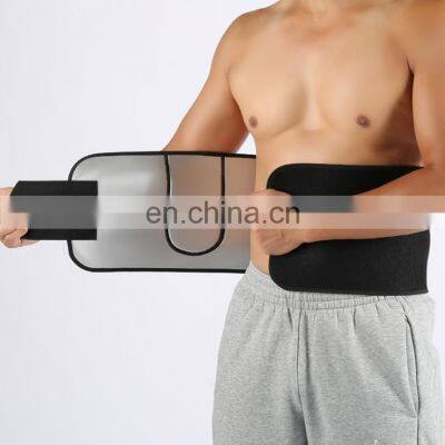 Custom Weight Loss Neoprene nano silver Body Shaper Sweat Waist Trainer waist Trimmer Belt