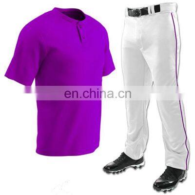 Wholesale Sublimation Printing Sets Men Baseball Jersey Shirt Team Baseball Jersey Custom Design Baseball