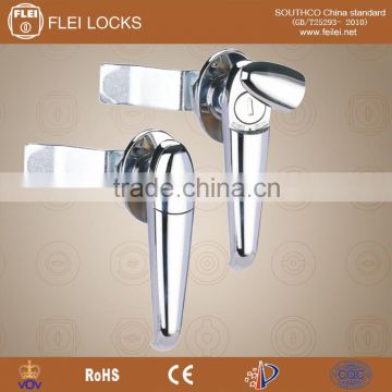 CE RoHS 2015 FEILEI MS308-3 CHINA OEM metal waterproof/ dustproof cabinet/gate/door L handle swing lock with cover