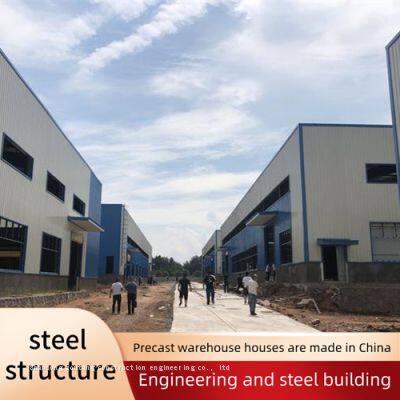 Factory Zoutang metal Space frame Steel Structure building Prefab Warehouse commercial prefabricated steel structures building