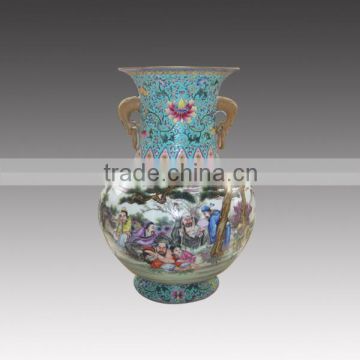 Best design high quality jingdezhen art porcelain vase
