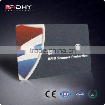 RFID blocking sleeve card PVC card business card
