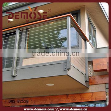 inexpensive balcony stainless steel cable railing for sale