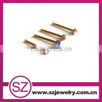 D178 types nose piercing jewelry